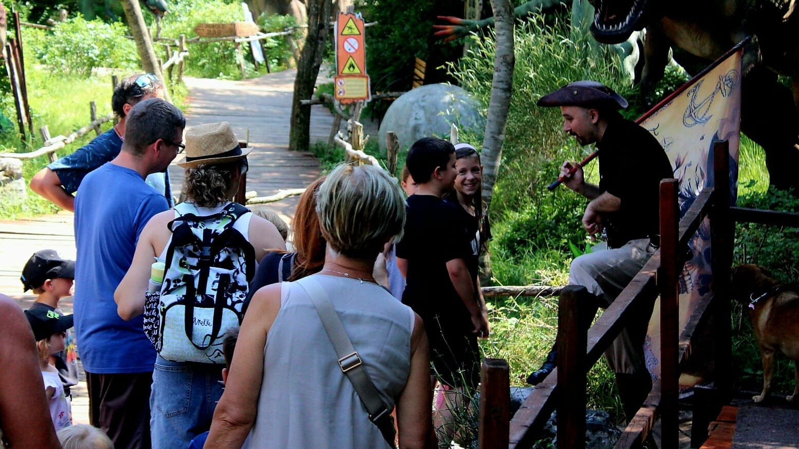 Tour dei pirati al Dinopark Funtana