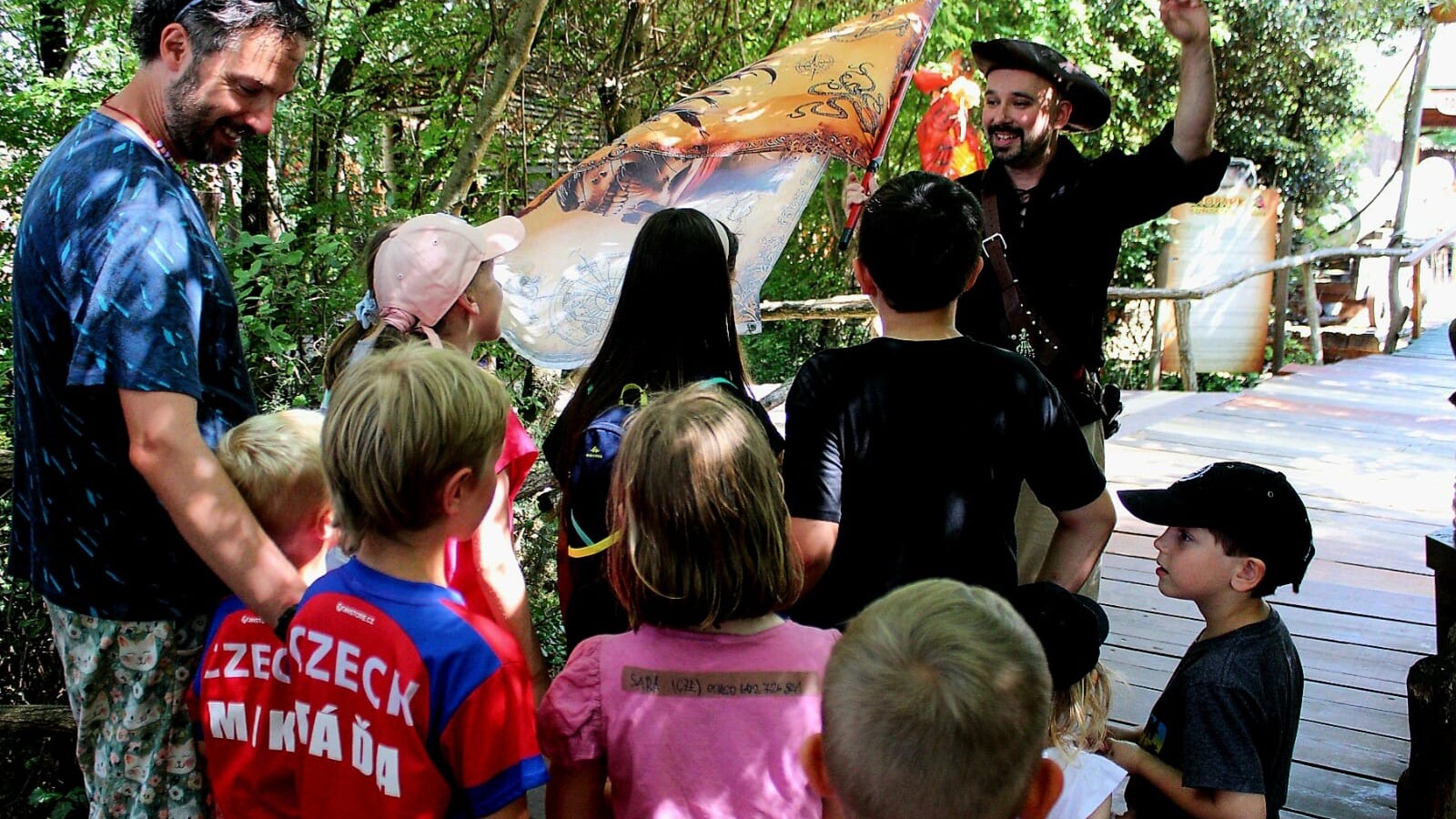 Tour dei pirati al Dinopark Funtana