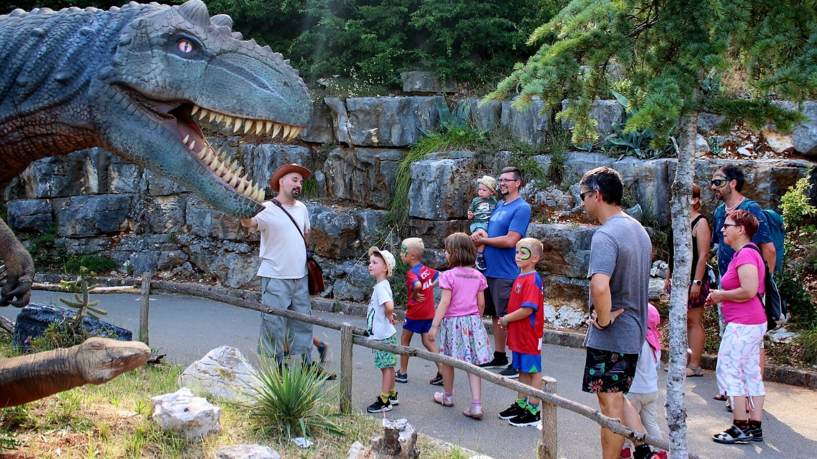 Parco dei dinosauri in Croazia